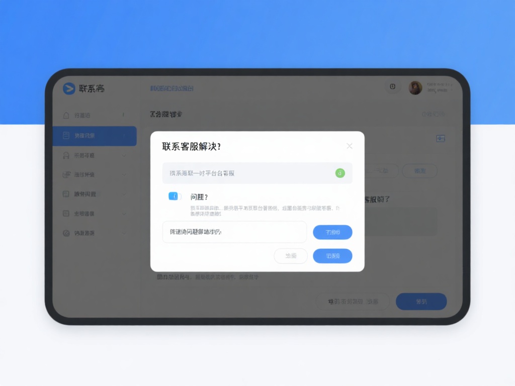 联系客服解决：如果遇到问题，第一时间联系平台客服是